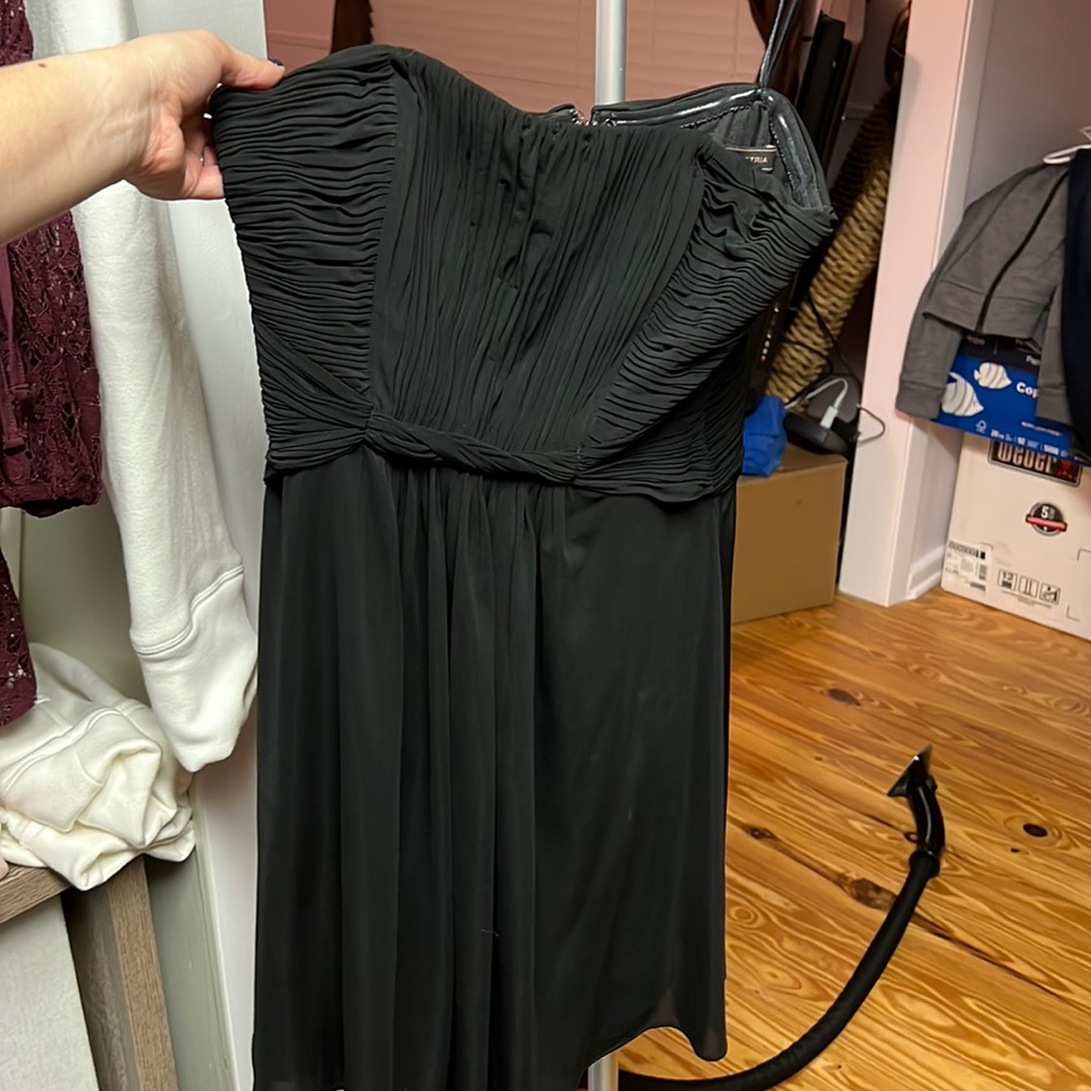 BCBG black mini dress